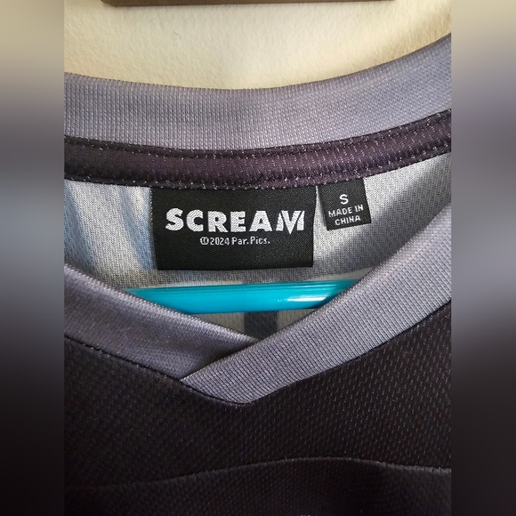 Scream Black and Gray Men's Jersey - Picture 3 of 6